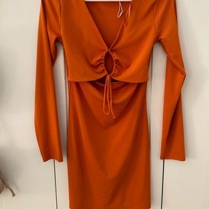 Zara Orange Dress